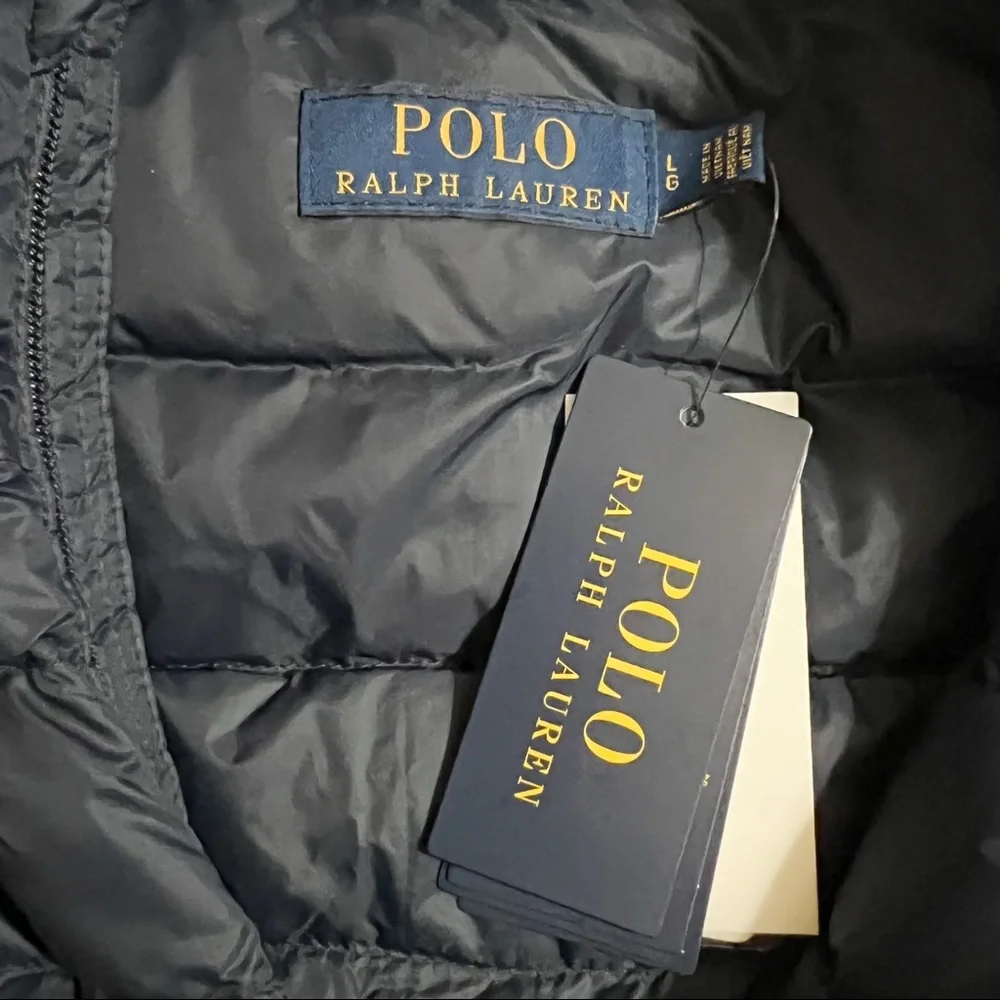 POLO RALPH LAUREN Water Repellent Packable Down Vest - Picture 13 of 15